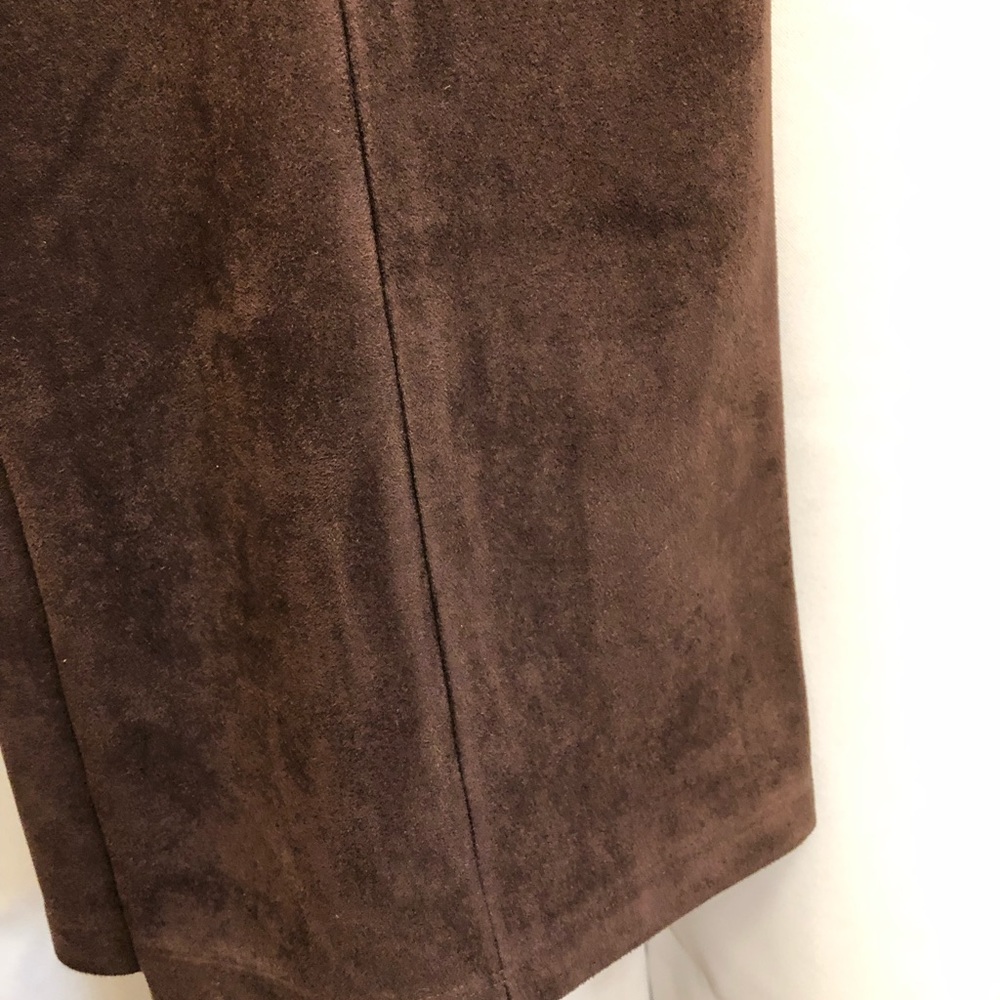 Betabrand faux suede pants